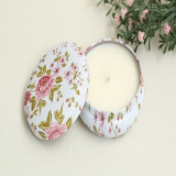 ANGE Blooming Tin Candle